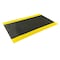 Crown Matting Technologies Antifatigue Mat, 60' L x 4' W, 3/8" Thickness, PVC Foam, Black/Yellow SER3848YD - alternate 1